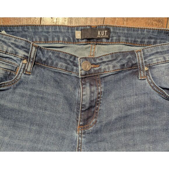 KUT from the Kloth Catherine Boyfriend Jeans - Medium Wash - Size 16 - Picture 3 of 5